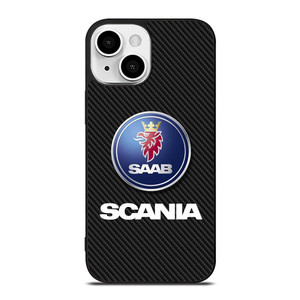 SCANIA TRUCK SAAB CARBON LOGO iPhone 13 Mini Case