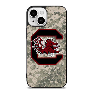 SOUTH CAROLINA GAMECOCKS CAMO LOGO iPhone 13 Mini Case SOUTH CAROLINA GAMECOCKS CAMO LOGO iPhone 13 Mini Case