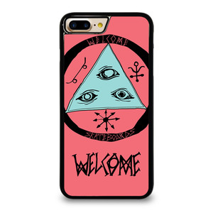 WELCOME SKATEBOARDS LOGO PINK iPhone 7 Plus Case WELCOME SKATEBOARDS LOGO PINK iPhone 7 Plus Case