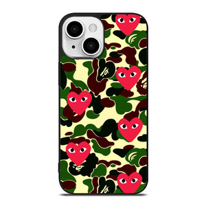 SUPREME BAPE COMME DES GARCONS iPhone 13 Mini Case SUPREME BAPE COMME DES GARCONS iPhone 13 Mini Case