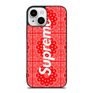 SUPREME RED BANDANA iPhone 13 Mini Case SUPREME RED BANDANA iPhone 13 Mini Case