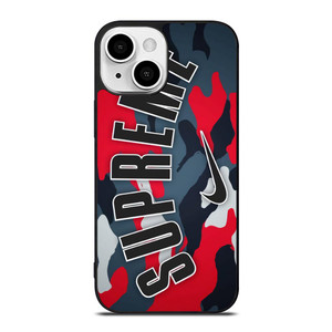 SUPREME X NIKE RED CAMO iPhone 13 Mini Case SUPREME X NIKE RED CAMO iPhone 13 Mini Case