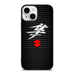 SUZUKI HAYABUSA CARBON LOGO iPhone 13 Mini Case SUZUKI HAYABUSA CARBON LOGO iPhone 13 Mini Case