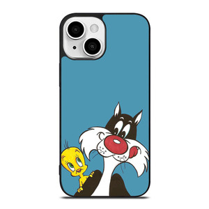 SYLVESTER AND TWEETY CLASSIC CARTOON iPhone 13 Mini Case SYLVESTER AND TWEETY CLASSIC CARTOON iPhone 13 Mini Case