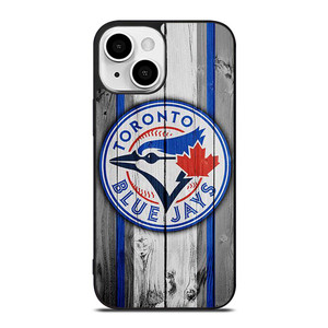 TORONTO BLUE JAYS WOODEN LOGO iPhone 13 Mini Case TORONTO BLUE JAYS WOODEN LOGO iPhone 13 Mini Case