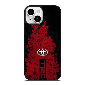 TOYOTA TRD RED CARBON LOGO iPhone 13 Mini Case TOYOTA TRD RED CARBON LOGO iPhone 13 Mini Case
