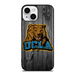 UCLA BRUINS FOOTBALL WOODEN LOGO iPhone 13 Mini Case UCLA BRUINS FOOTBALL WOODEN LOGO iPhone 13 Mini Case