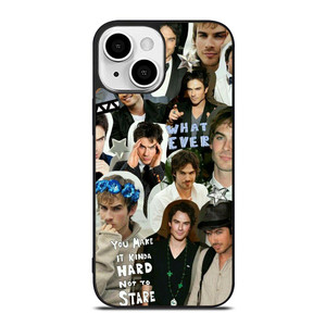 VAMPIRE DIARIES IAN SOMERHALDER COLLAGE iPhone 13 Mini Case