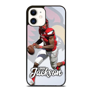 LAMAR JACKSON LOUISVILLE CARDINALS iPhone 12 Case LAMAR JACKSON LOUISVILLE CARDINALS iPhone 12 Case