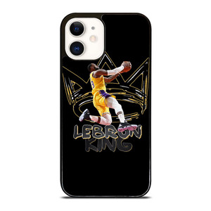 LEBRON JAMES KING NBA iPhone 12 Case LEBRON JAMES KING NBA iPhone 12 Case
