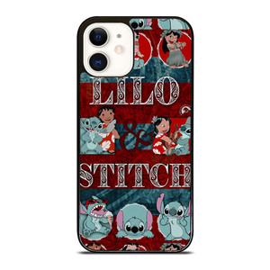 LILO AND STITCH ART COLLAGE iPhone 12 Case LILO AND STITCH ART COLLAGE iPhone 12 Case