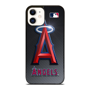 LOS ANGELES ANGELS MLB LOGO iPhone 12 Case LOS ANGELES ANGELS MLB LOGO iPhone 12 Case