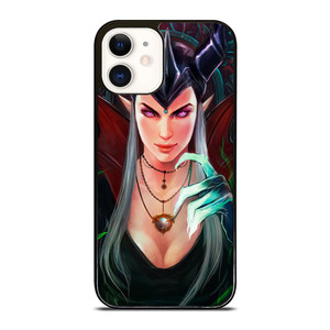 MALEFICENT DISNEY CARTOON ART iPhone 12 Case MALEFICENT DISNEY CARTOON ART iPhone 12 Case