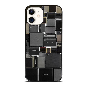 MARSHALL AMPLIFIER COLLAGE iPhone 12 Case MARSHALL AMPLIFIER COLLAGE iPhone 12 Case
