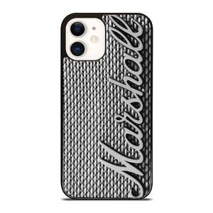 MARSHALL AMPLIFIER METAL EMBLEM iPhone 12 Case MARSHALL AMPLIFIER METAL EMBLEM iPhone 12 Case