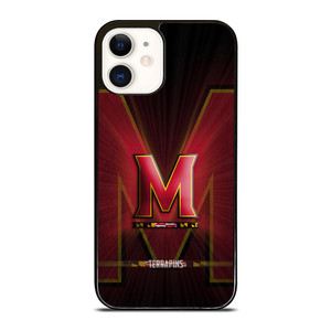 MARYLAND TERRAPINS FOOTBALL LOGO iPhone 12 Case