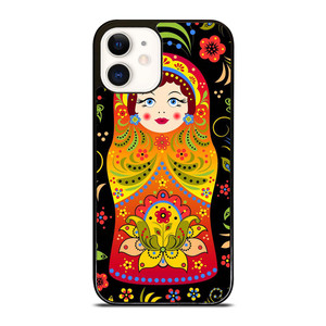 MATRYOSHKA RUSSIAN NESTING DOLLS iPhone 12 Case MATRYOSHKA RUSSIAN NESTING DOLLS iPhone 12 Case