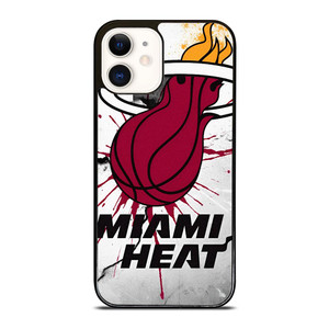 MIAMI HEAT CRACKED LOGO iPhone 12 Case MIAMI HEAT CRACKED LOGO iPhone 12 Case
