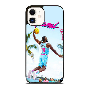 MIAMI HEAT DWYANE WADE DUNK iPhone 12 Case MIAMI HEAT DWYANE WADE DUNK iPhone 12 Case