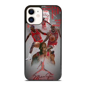 MICHAEL JORDAN BULLS QUOTE iPhone 12 Case MICHAEL JORDAN BULLS QUOTE iPhone 12 Case