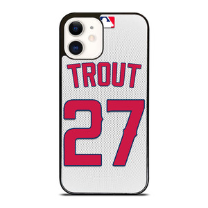 MIKE TROUT LOS ANGELES ANGELS KIT iPhone 12 Case MIKE TROUT LOS ANGELES ANGELS KIT iPhone 12 Case
