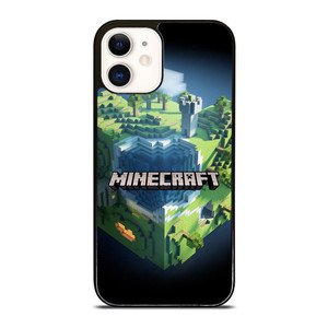 MINECRAFT GAME WORLD LOGO iPhone 12 Case MINECRAFT GAME WORLD LOGO iPhone 12 Case