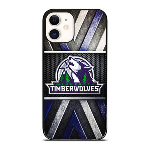 MINNESOTA TIMBERWOLVES METAL SYMBOL iPhone 12 Case MINNESOTA TIMBERWOLVES METAL SYMBOL iPhone 12 Case