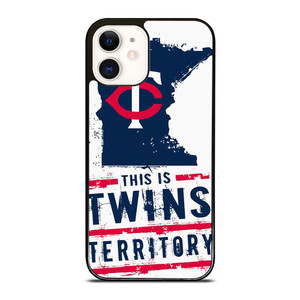 MINNESOTA TWINS BASEBALL FANS iPhone 12 Case MINNESOTA TWINS BASEBALL FANS iPhone 12 Case