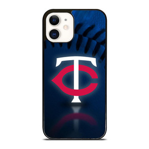 MINNESOTA TWINS MLB BASEBALL LOGO iPhone 12 Case MINNESOTA TWINS MLB BASEBALL LOGO iPhone 12 Case