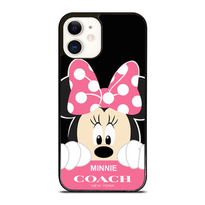 MINNIE MOUSE PINK COACH NEW YORK iPhone 12 Case