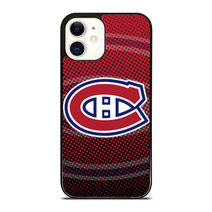 MONTREAL CANADIENS HALFTONE LOGO iPhone 12 Case MONTREAL CANADIENS HALFTONE LOGO iPhone 12 Case