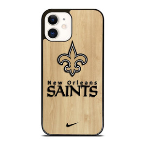 NEW ORLEANS SAINTS NIKE WOOD iPhone 12 Case