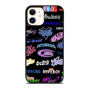 NEWJEANS STICKER COLLAGE iPhone 12 Case NEWJEANS STICKER COLLAGE iPhone 12 Case