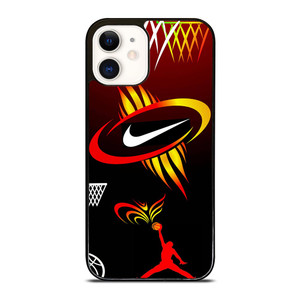 NIKE AIR JORDAN BASKETBALL ART iPhone 12 Case NIKE AIR JORDAN BASKETBALL ART iPhone 12 Case