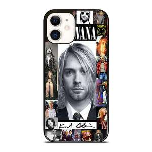NIRVANA GRUNGE BAND iPhone 12 Case NIRVANA GRUNGE BAND iPhone 12 Case