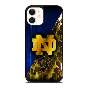 NOTRE DAME FIGHTING IRISH GOLDEN LOGO iPhone 12 Case NOTRE DAME FIGHTING IRISH GOLDEN LOGO iPhone 12 Case