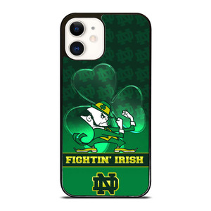 NOTRE DAME FIGHTING IRISH MASCOT iPhone 12 Case NOTRE DAME FIGHTING IRISH MASCOT iPhone 12 Case