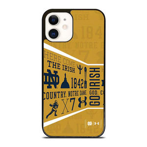 NOTRE DAME FIGHTING IRISH WALL iPhone 12 Case NOTRE DAME FIGHTING IRISH WALL iPhone 12 Case
