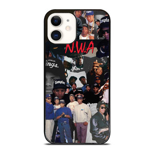NWA NIGGAZ WIT ATTITUDES COLLAGE iPhone 12 Case NWA NIGGAZ WIT ATTITUDES COLLAGE iPhone 12 Case