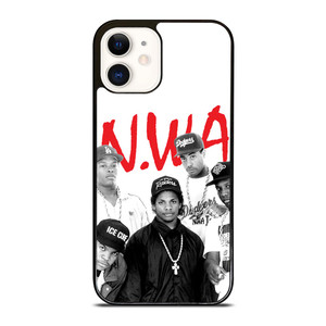 NWA NIGGAZ WIT ATTITUDES HIP HOP GROUP iPhone 12 Case NWA NIGGAZ WIT ATTITUDES HIP HOP GROUP iPhone 12 Case