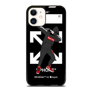 OFF WHITE X DAB SUPREME ILLUSTRATION iPhone 12 Case