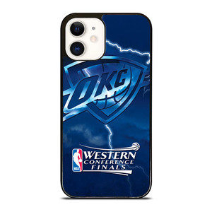 OKLAHOMA CITY THUNDER BASKETBALL iPhone 12 Case OKLAHOMA CITY THUNDER BASKETBALL iPhone 12 Case