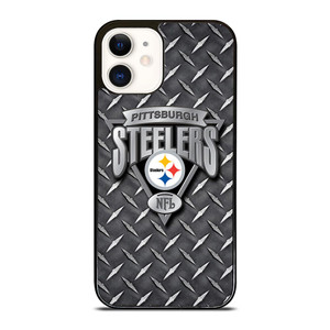 PITTSBURGH STEELERS METAL LOGO iPhone 12 Case
