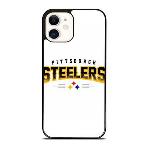 PITTSBURGH STEELERS WHITE WALL iPhone 12 Case