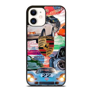 PORSCHE COLLAGE POSTER iPhone 12 Case PORSCHE COLLAGE POSTER iPhone 12 Case
