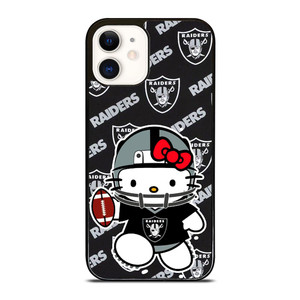 RAIDERS HELLO KITTY iPhone 12 Case RAIDERS HELLO KITTY iPhone 12 Case