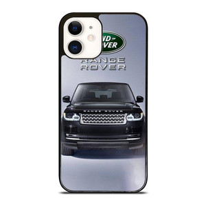 RANGE ROVER LAND ROVER BLACK CAR iPhone 12 Case RANGE ROVER LAND ROVER BLACK CAR iPhone 12 Case
