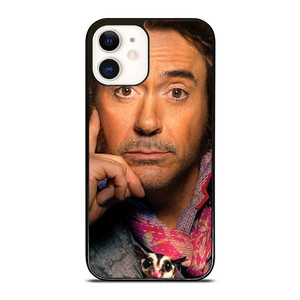 ROBERT DOWNEY JR FACE DOLITTLE MOVIES iPhone 12 Case