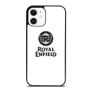 ROYAL ENFIELD WHITE LOGO iPhone 12 Case ROYAL ENFIELD WHITE LOGO iPhone 12 Case