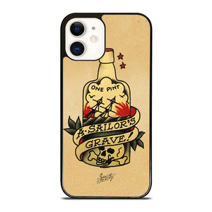 SAILOR JERRY GRAVE TATTOO iPhone 12 Case SAILOR JERRY GRAVE TATTOO iPhone 12 Case